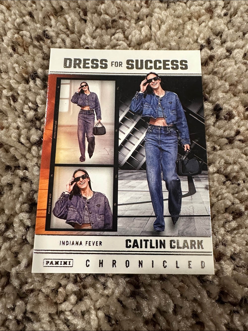 Dress for Success Caitlin Clark Card -#65